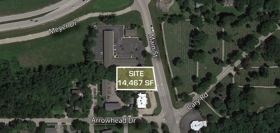Commercial Land Site in Algonquin, IL : 1007 N. Main Street , Algonquin, IL 60102